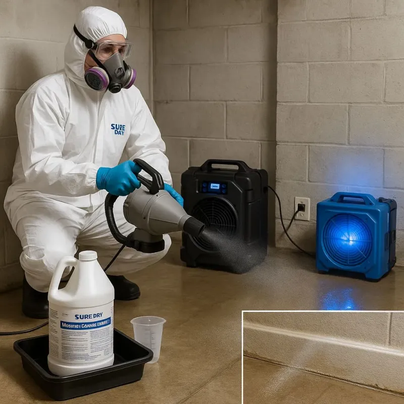 Sanitization and Odor Removal process in Safety Harbor, FL